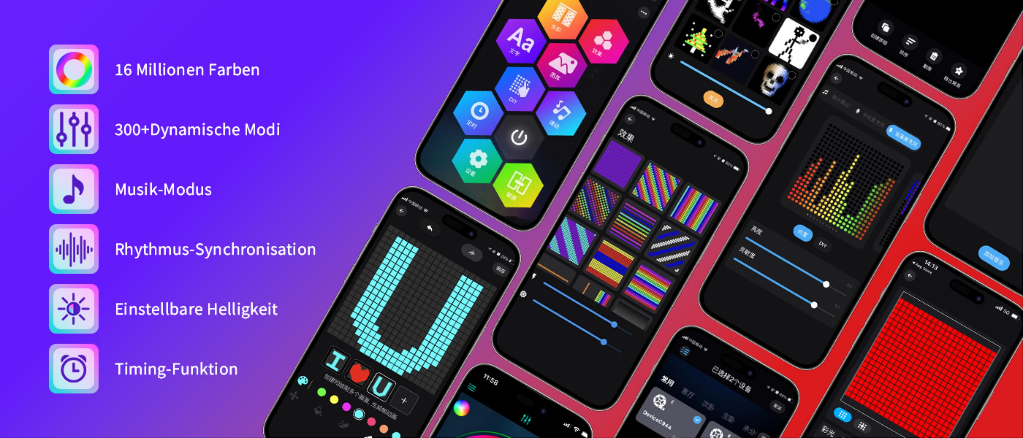 Decorative lamp，Curtain lamp，Floor lamp，Atmosphere lamp，