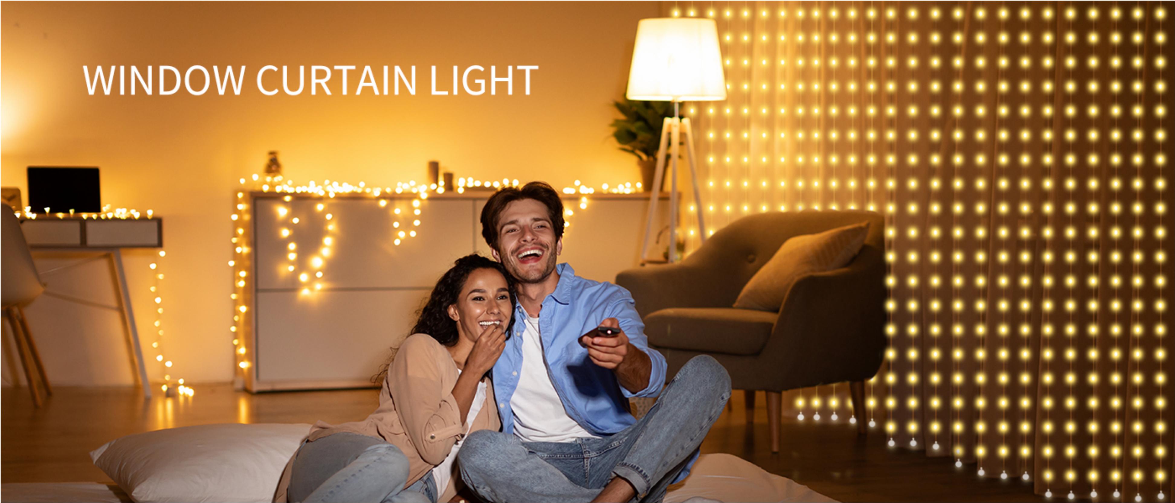 Decorative lamp，Curtain lamp，Floor lamp，Atmosphere lamp，