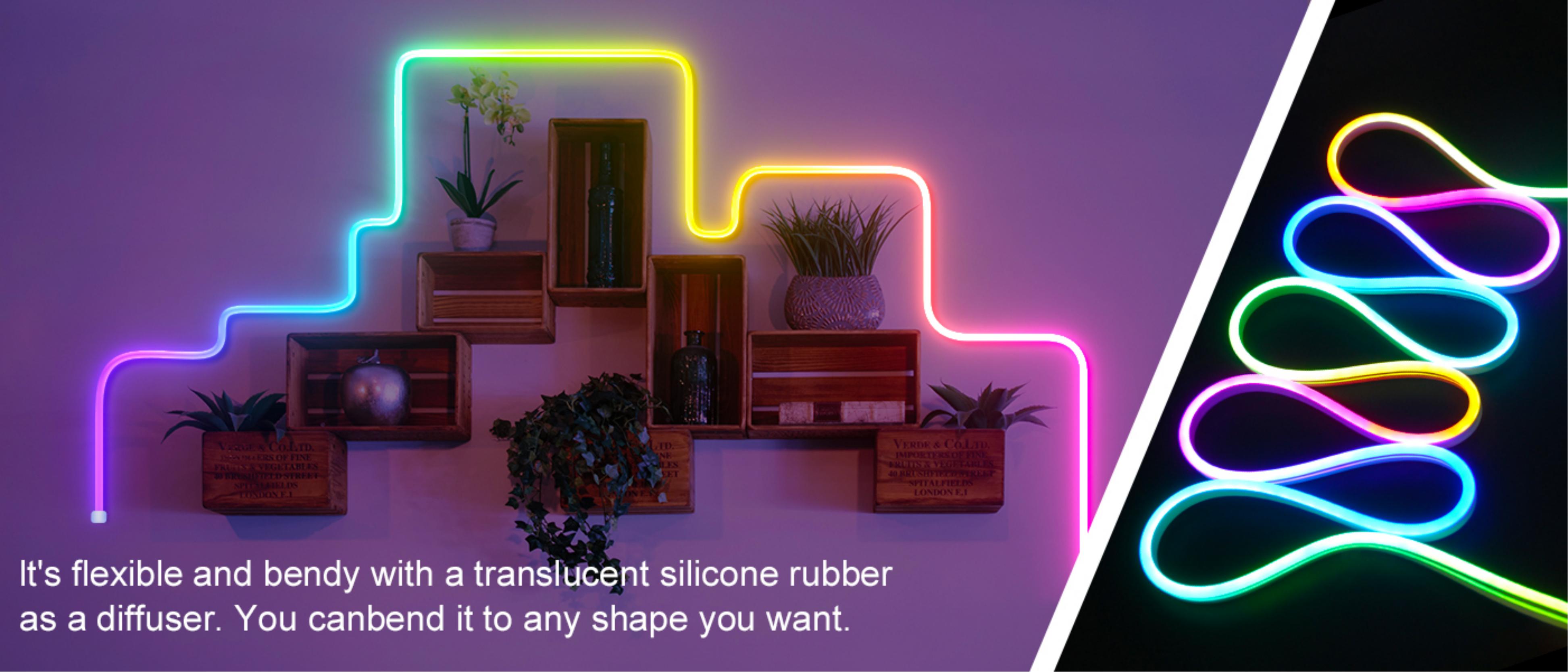 DIY light strip，Eaves lamp，Lamp string，Light belt，Neon strip，