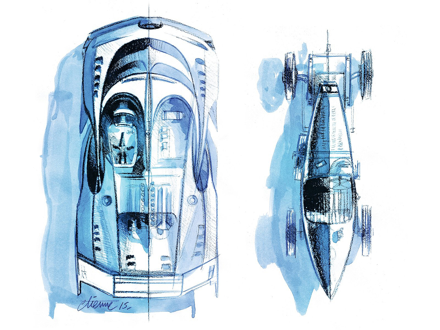 Automobile design，conceptual design，Bugatti，Hand drawn，design sketch，