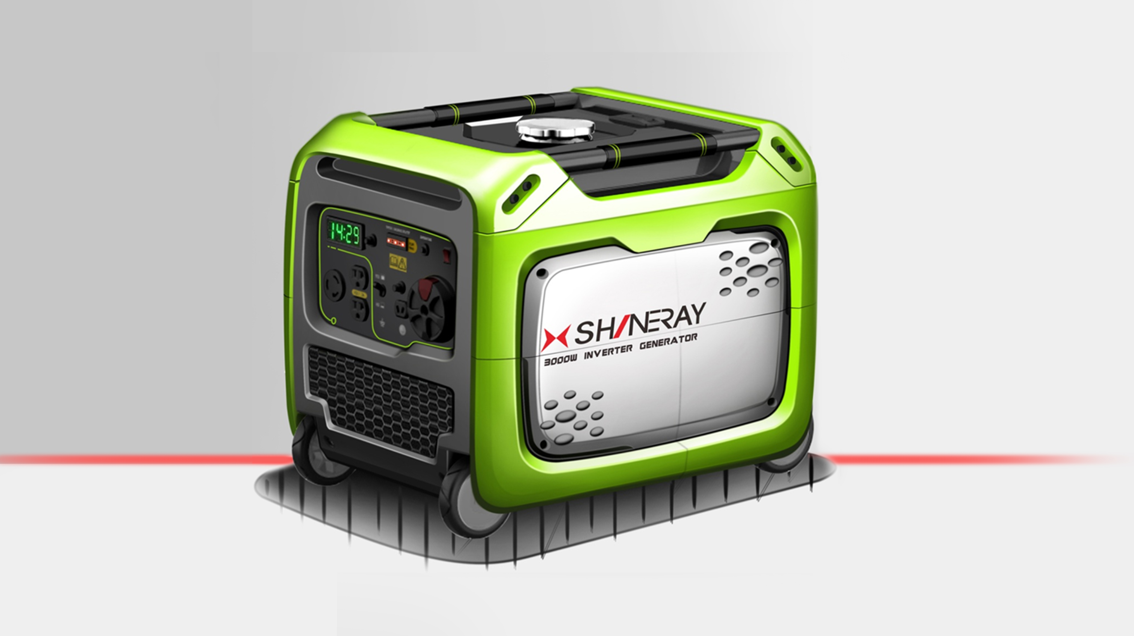 cross-country，Hand drawn，engine，science and technology，motorcycle，trolley，Tricycle，alternator，