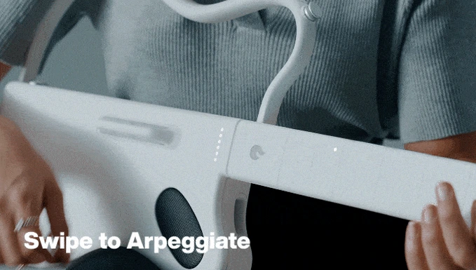 guitar，No string design，AI Music，Built in speaker，