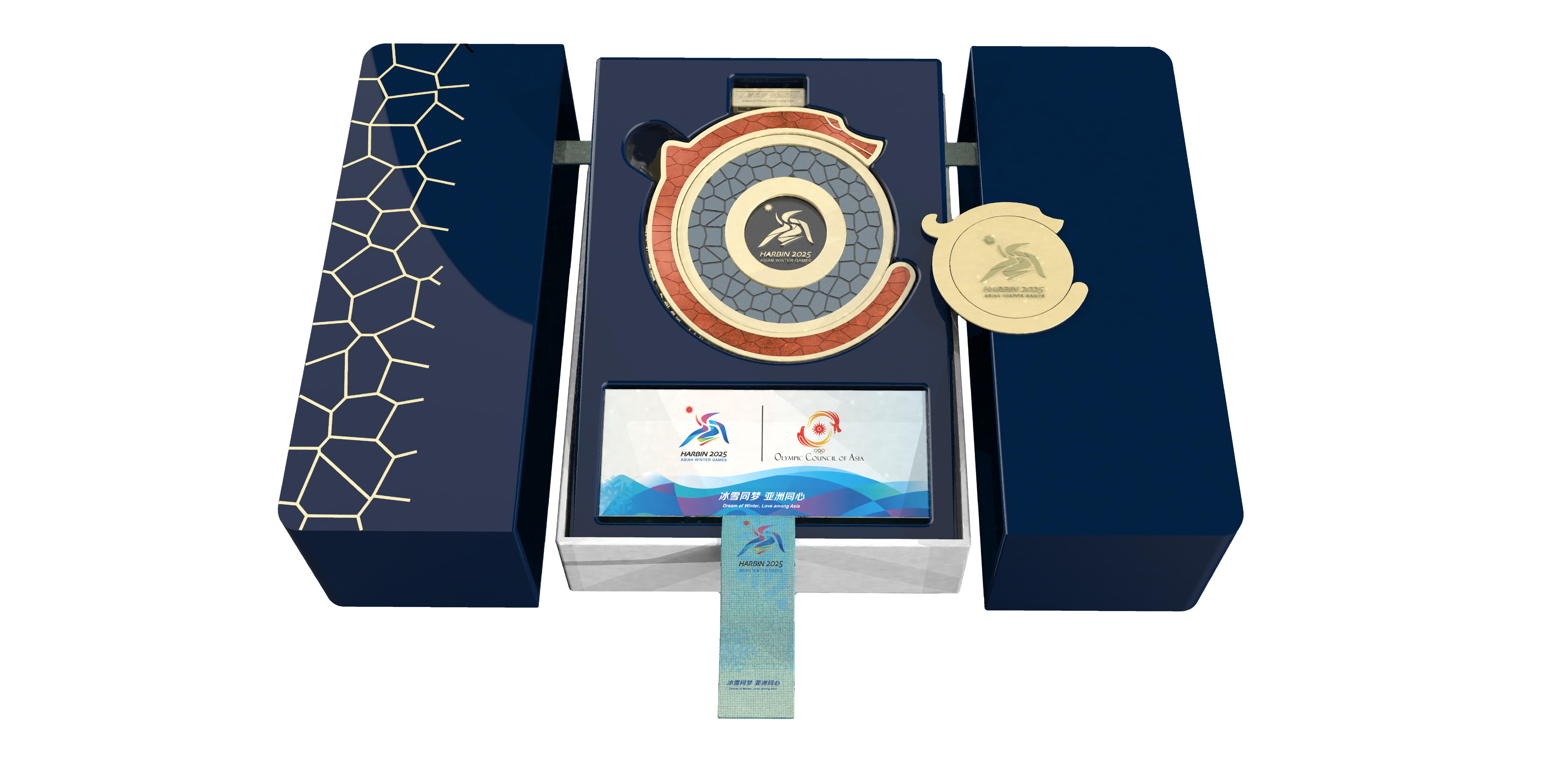Asian Winter Games，Medal Design，