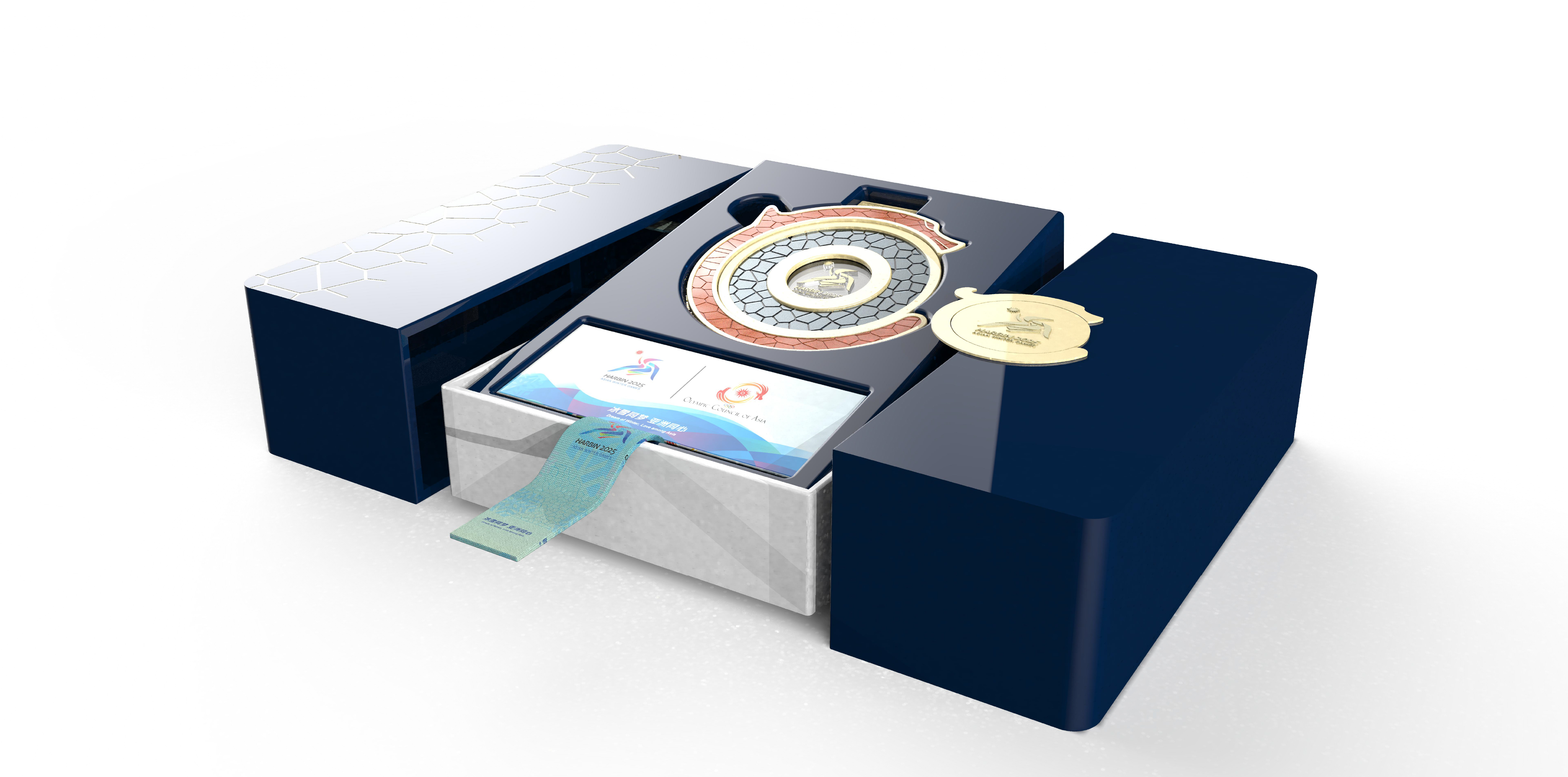 Asian Winter Games，Medal Design，