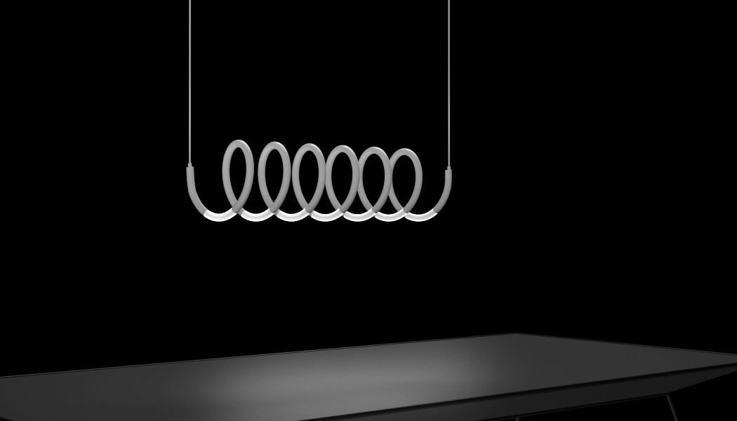 lamps and lanterns，household electrical appliances，rotate，Spiral lamp，