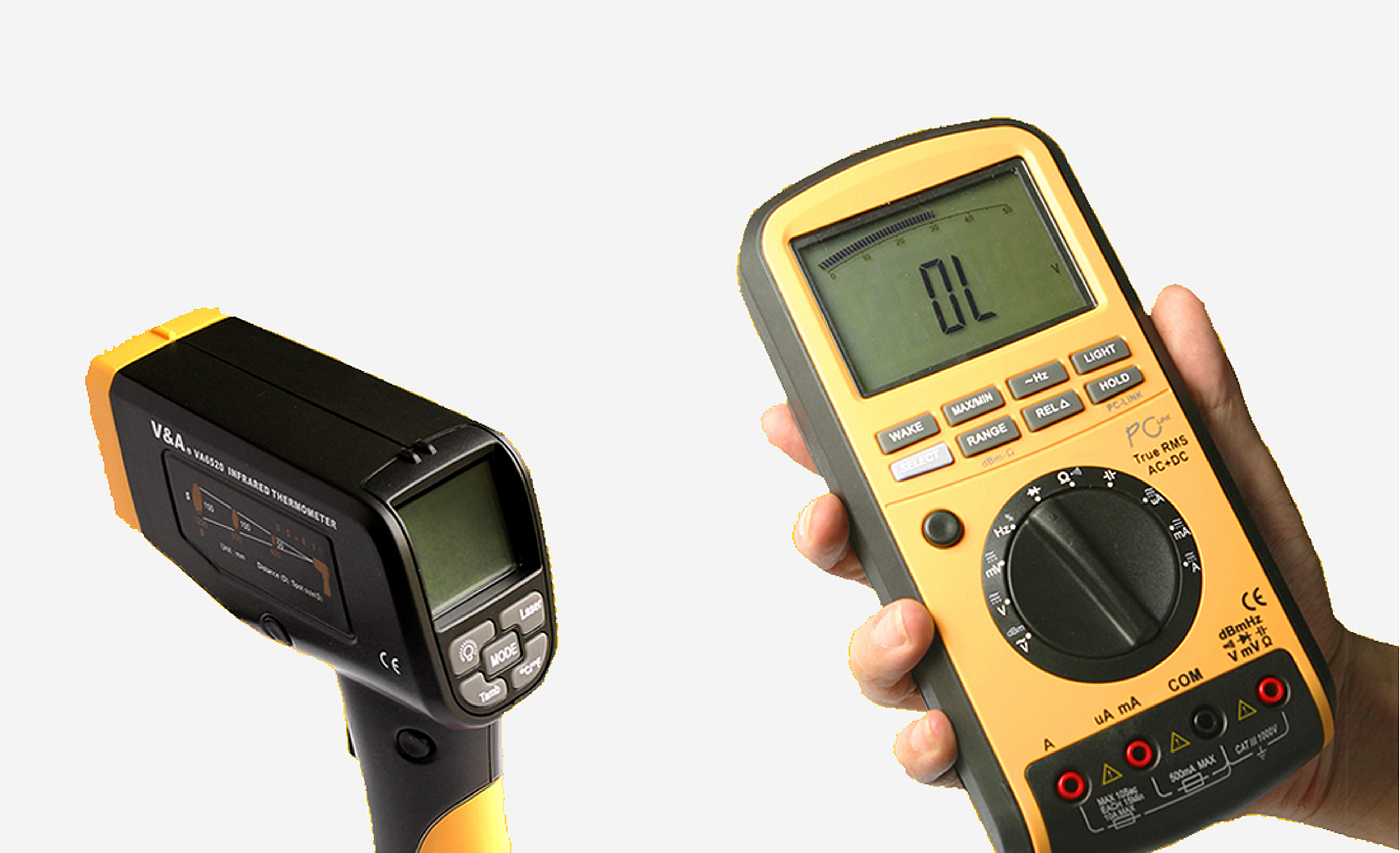 industrial design，product design，Appearance design，A multimeter，Meter Design，Tools and equipment，Simple design，Tools Products，