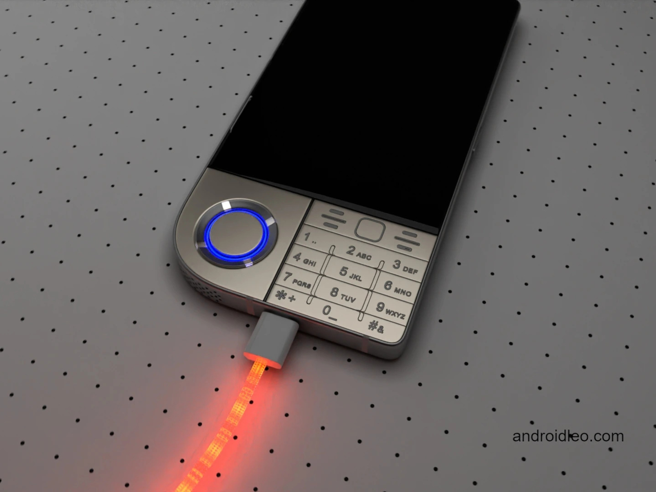 5G concept phone，Nokia 7610，Retro Design ，Uniqueness，