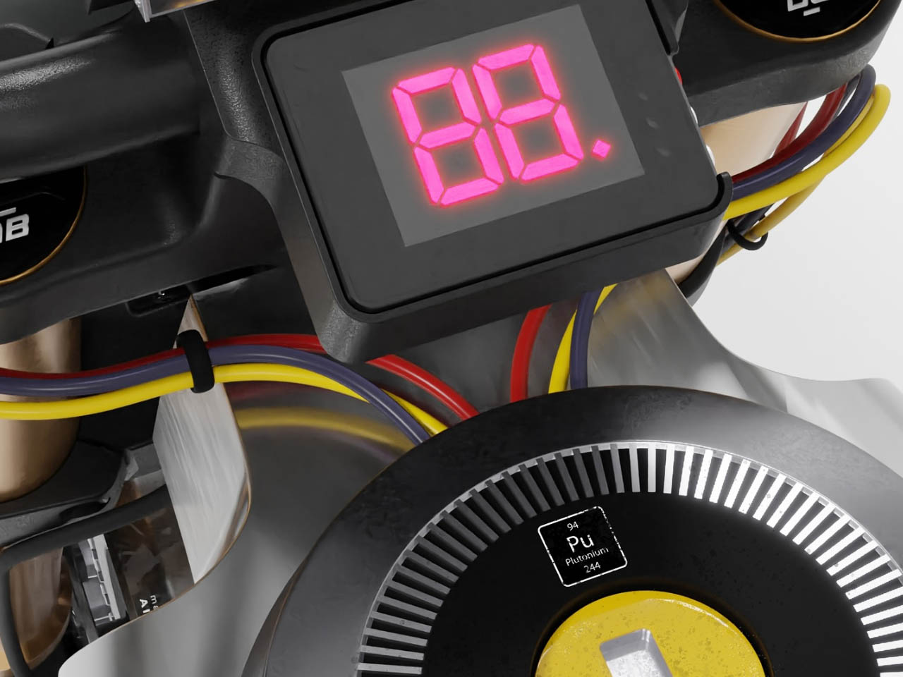 DeLorean，Electric motorcycle，derivative，Stainless steel body，DAB Motors，