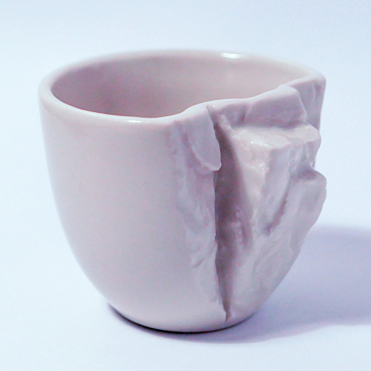 Bone China，coffee cup，sessile design，Rock Climbing，Pinch Hold Mug，