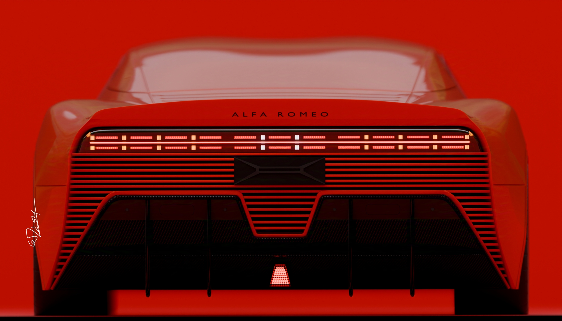 Automobile design，Exterior design，alfa romeo ，