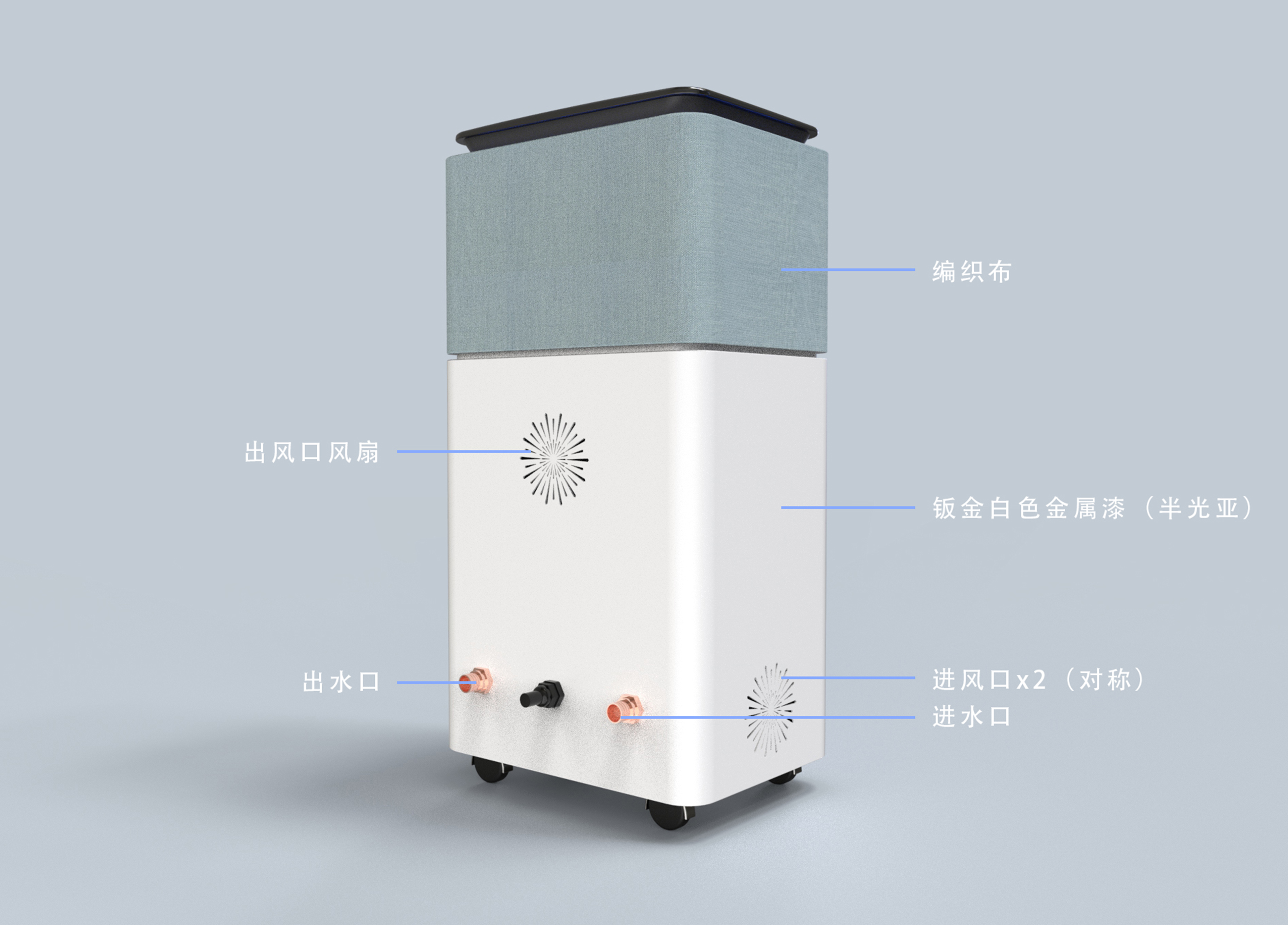 Medical equipment，oxygen ion，disease treatment，product design，Great health，