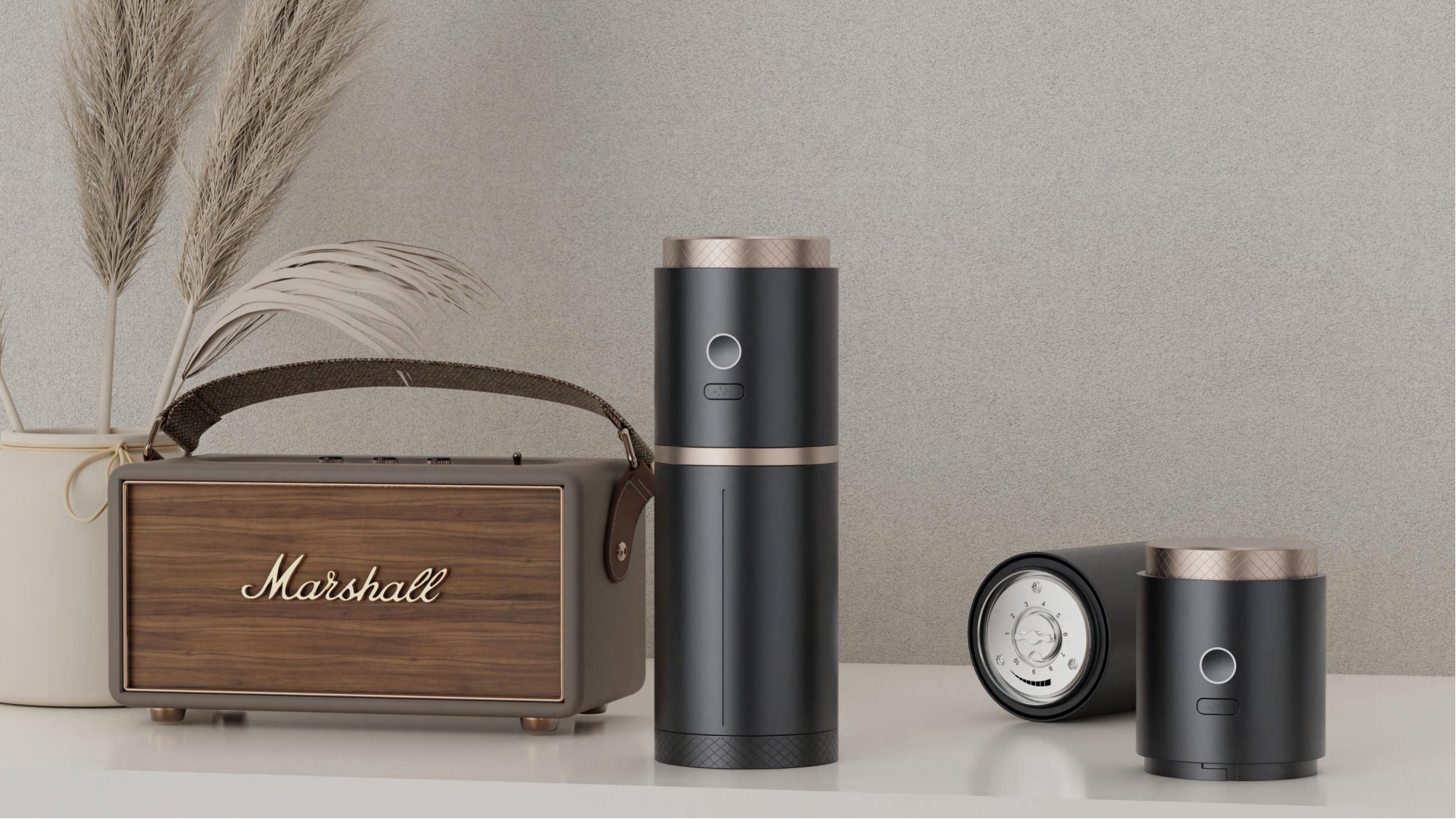 Portable coffee machine，