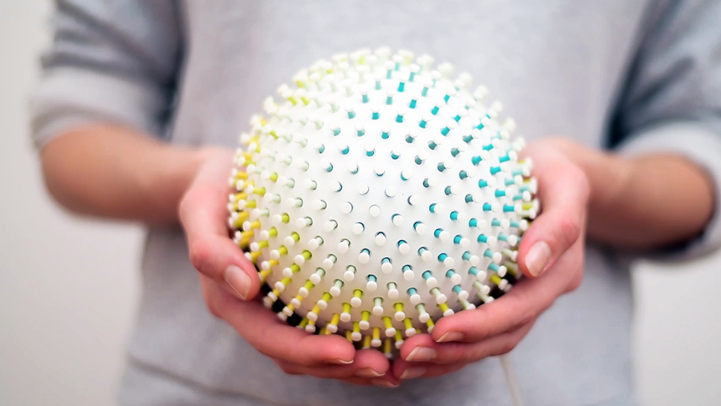 Pressure ball，spherical，sensor，Discoloration，3D printing pressure ball，