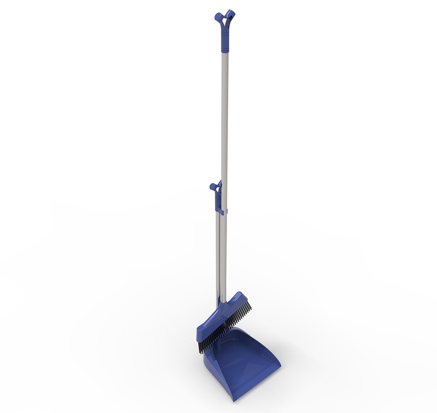 an industrial design，Original design，Innovative design，Broom，Dustpan，Vertical and inclined，