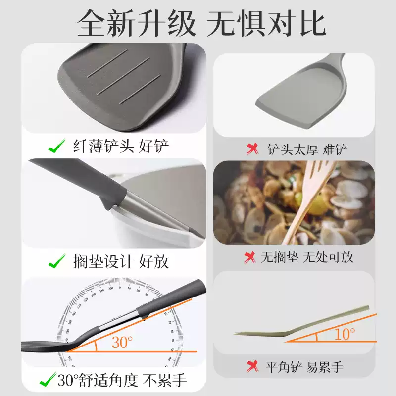 Kitchen supplies，industrial design，cooker，Shovel spoon，