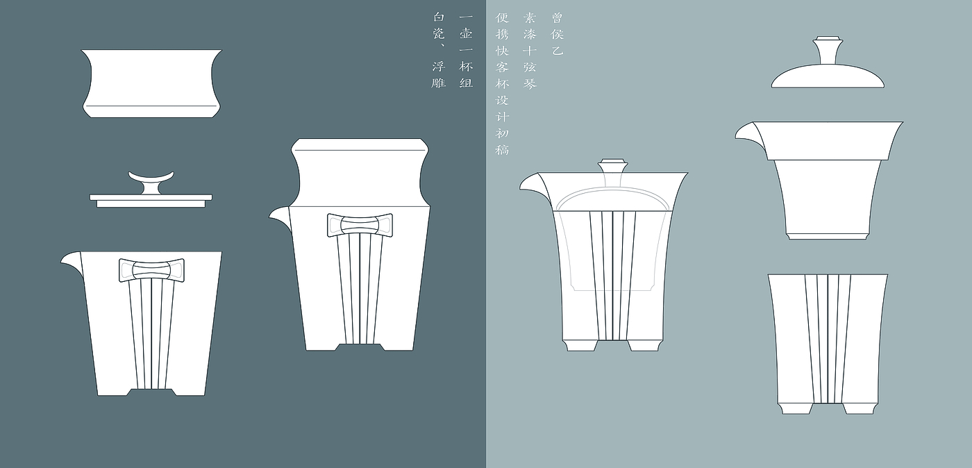 Wen Chuang; tea set; museum; gift; ceramic，