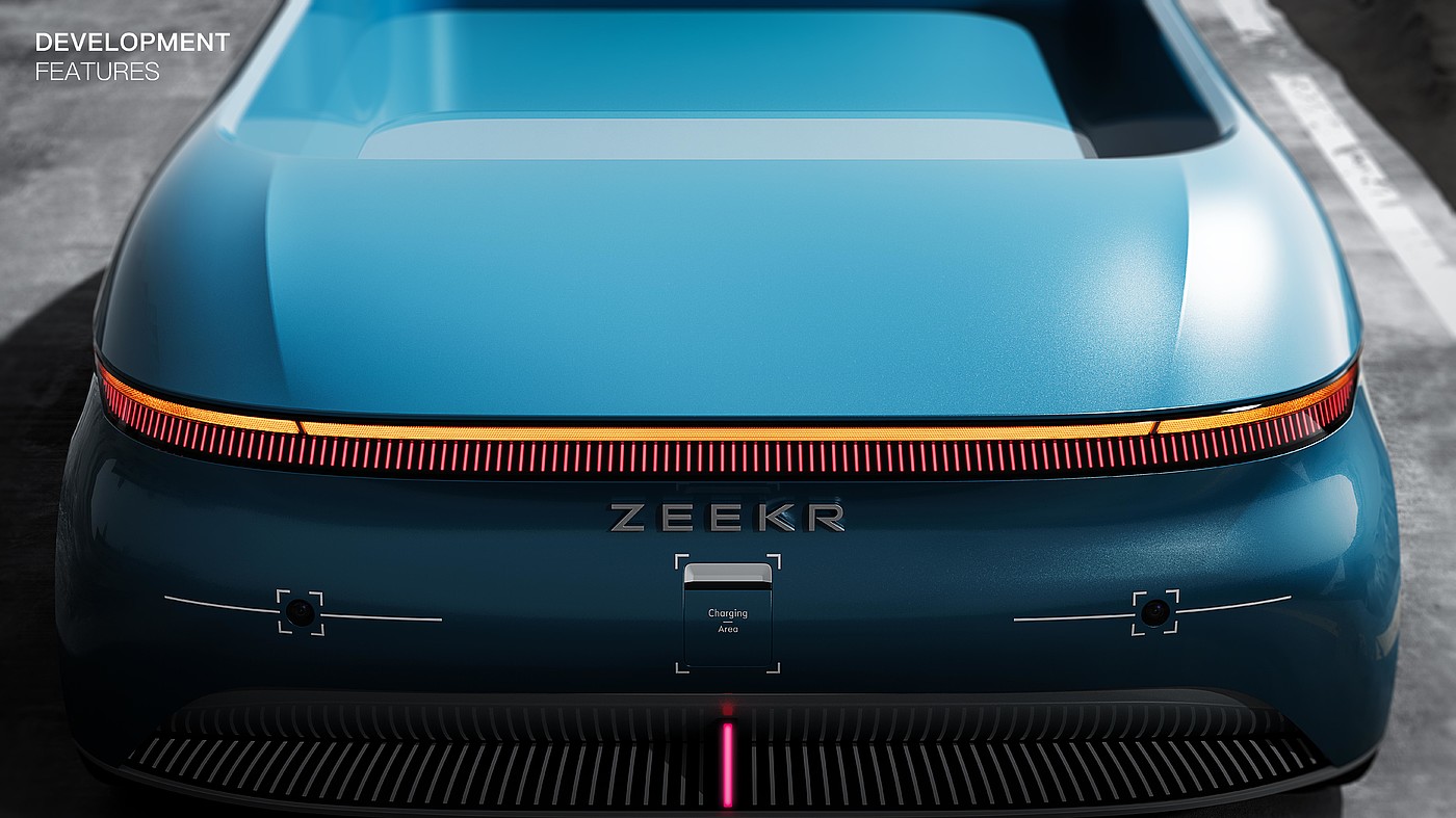 ZEEKR，vehicle，conceptual design，Concept Car，agv，Sense of science and technology，Intellectualization，