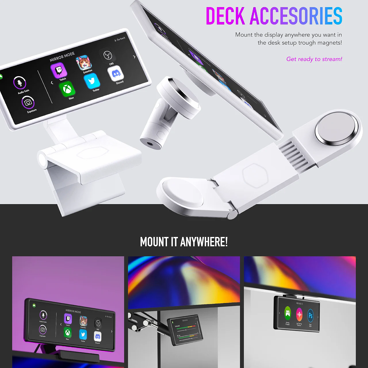 Master Deck，Digital，electronic product，conceptual design，