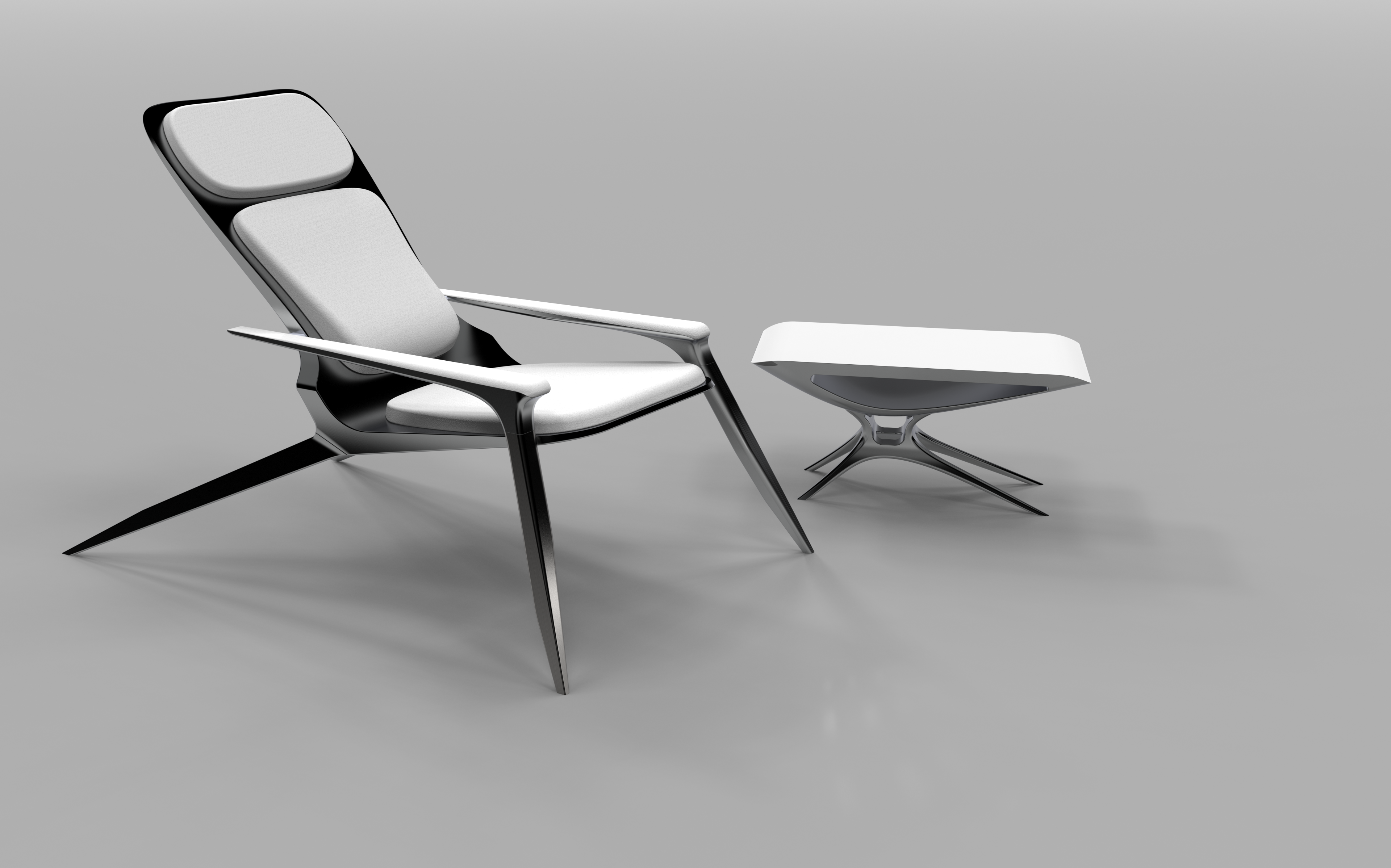 bionics，deck chair，furniture，Steel Chair，