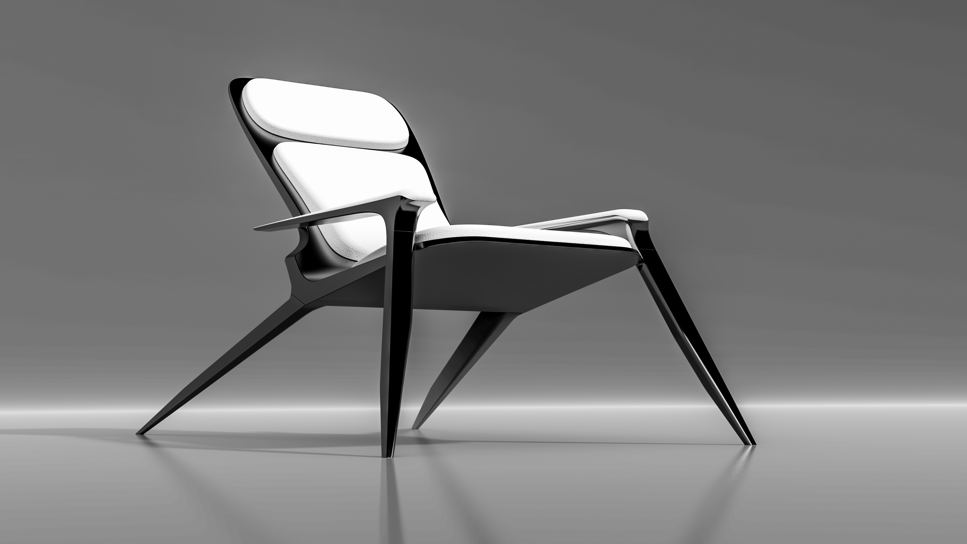 bionics，deck chair，furniture，Steel Chair，