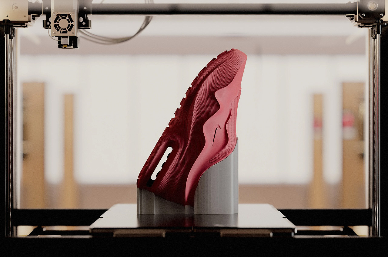 Nike，3D printing，shoes，AIR MAX 1000，