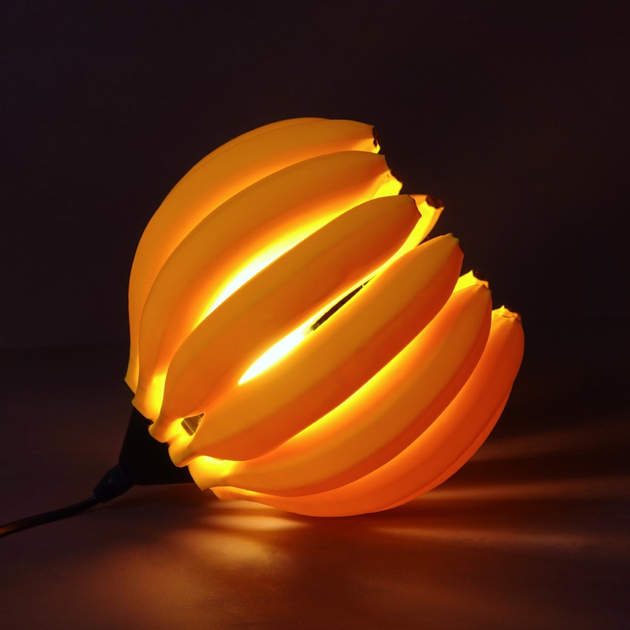lamps and lanterns，3D printing，Banana Lamp，Lighting tools，
