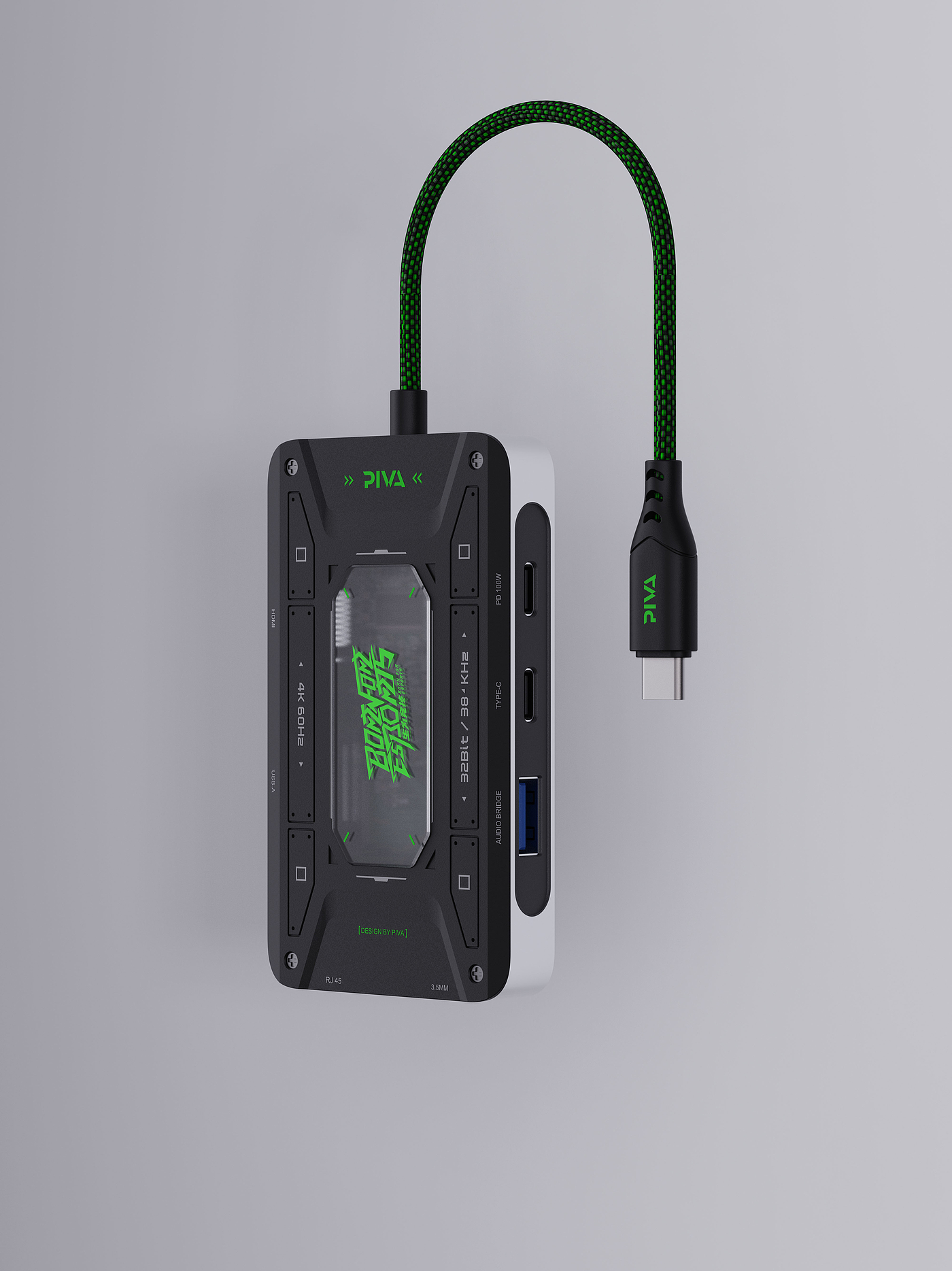 Docking station，hub，E-sports docking station，Paiwei，PIVA，DS7 eSports docking station，Adapter，Game accessories，