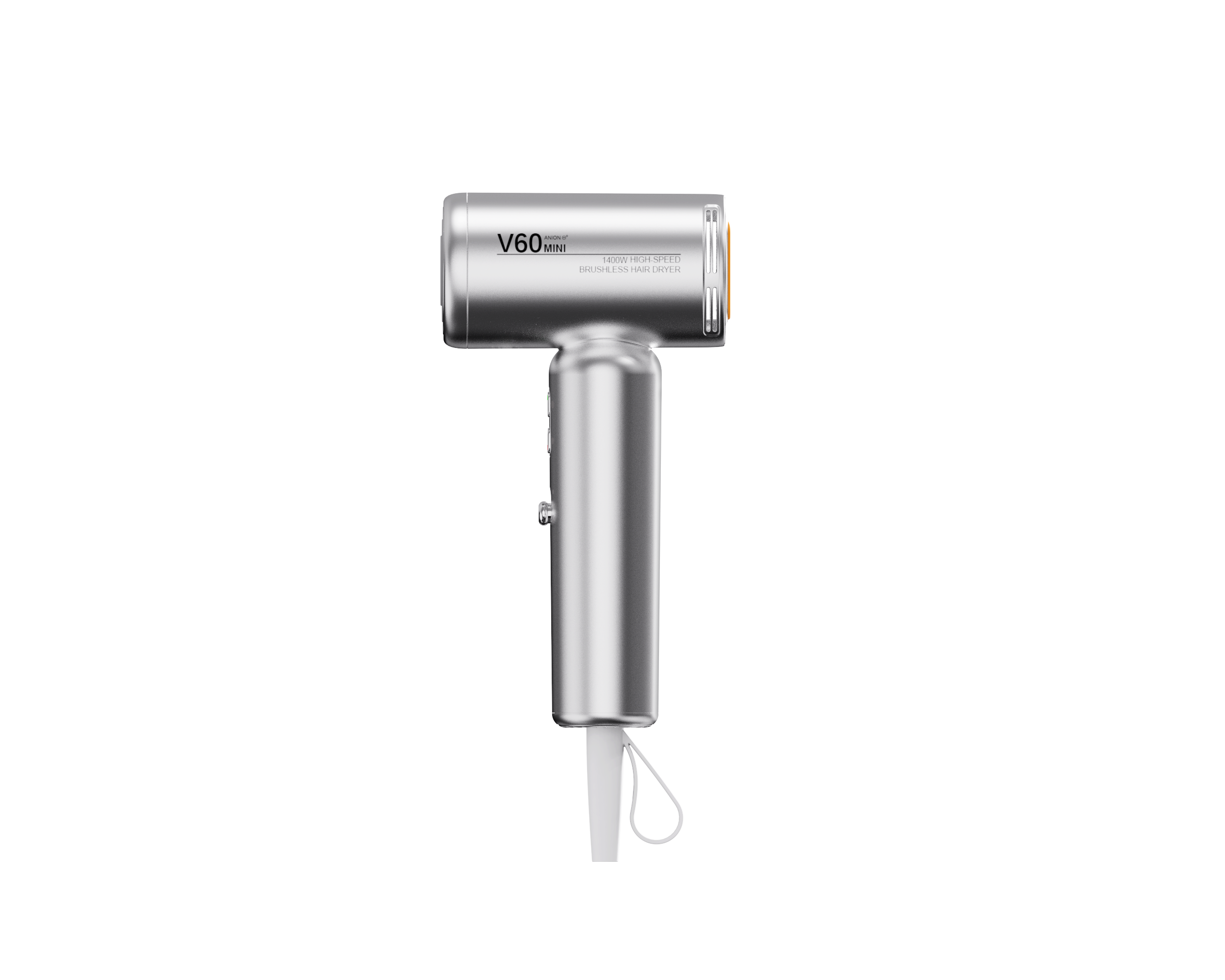Mini high speed brushless hair dryer，