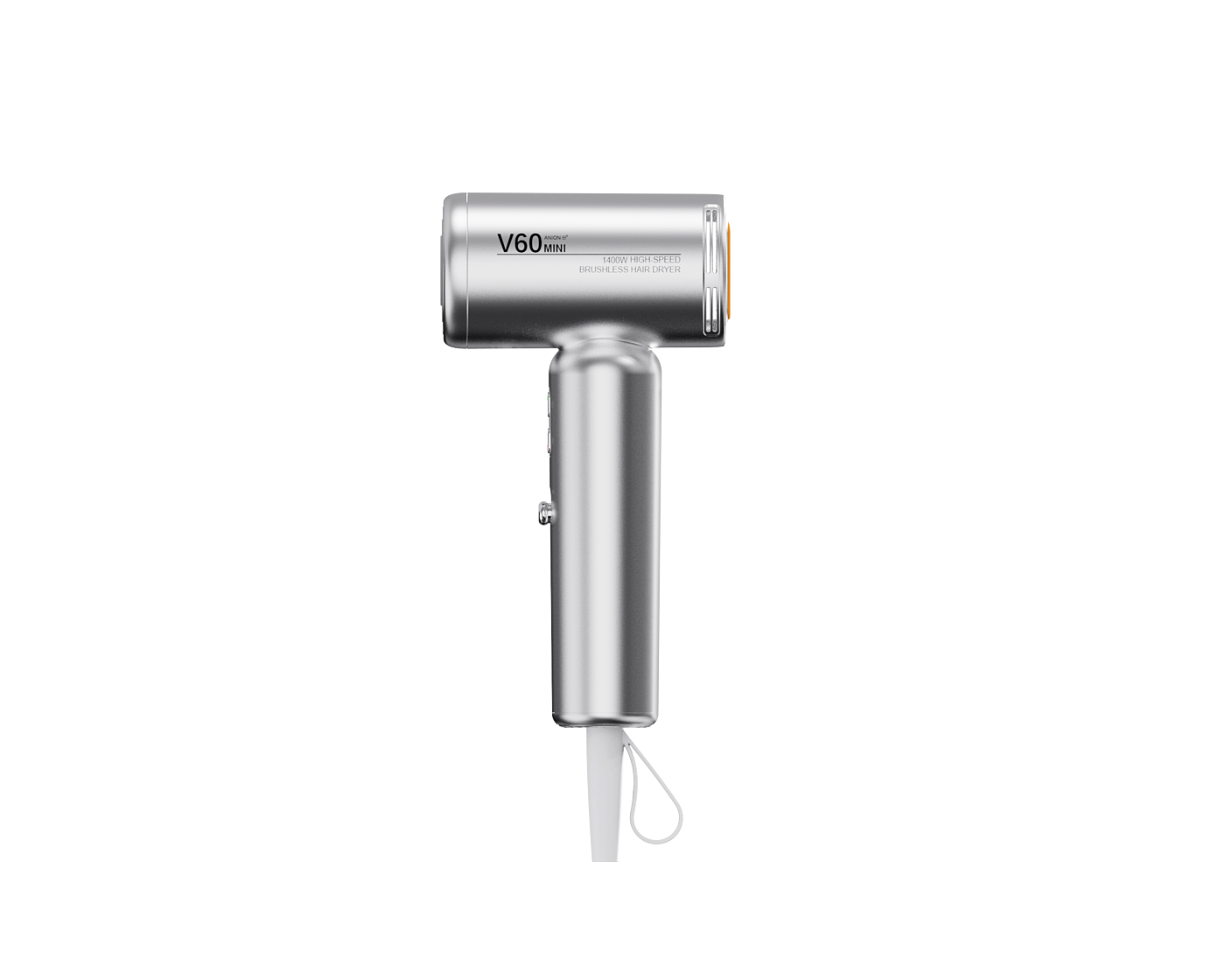 Mini high speed brushless hair dryer，