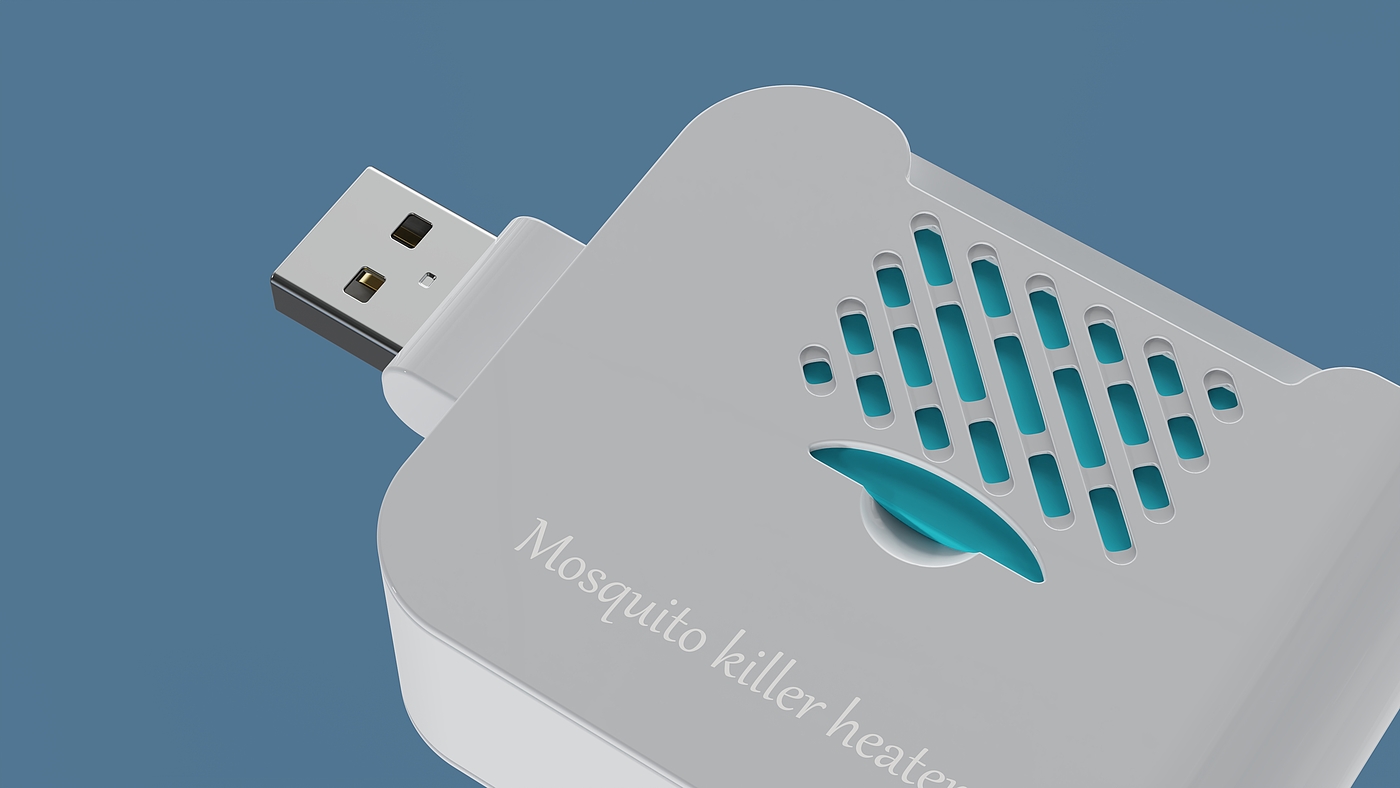 mosquito repellent，USB mosquito repellent，Appearance design，Structural design，product design，Lighting design，Dajiu Industrial Design，Zhongshan Design，