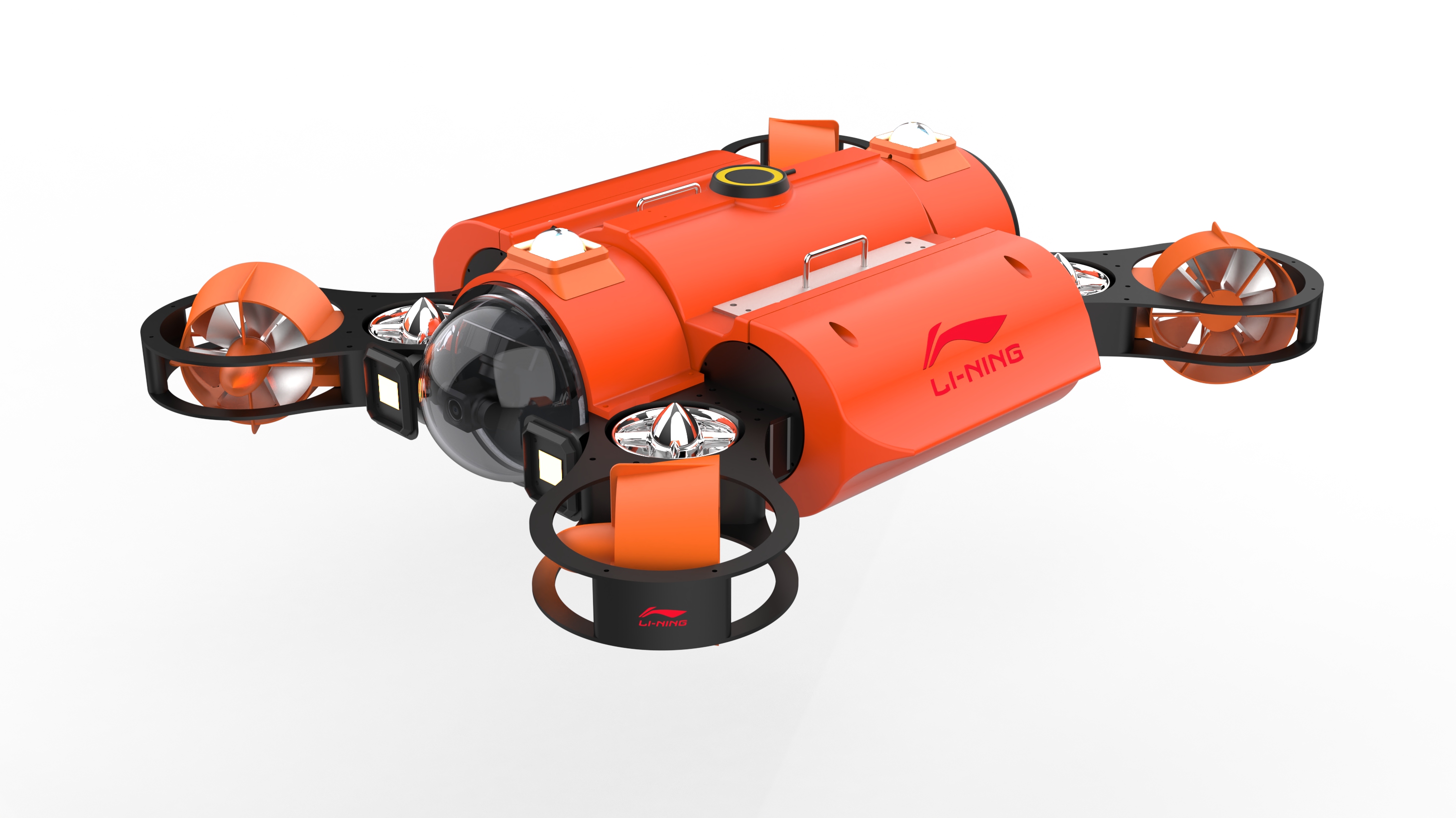 robot，Underwater，probe，Deep sea，Flying Cat Head Fish，Linke，