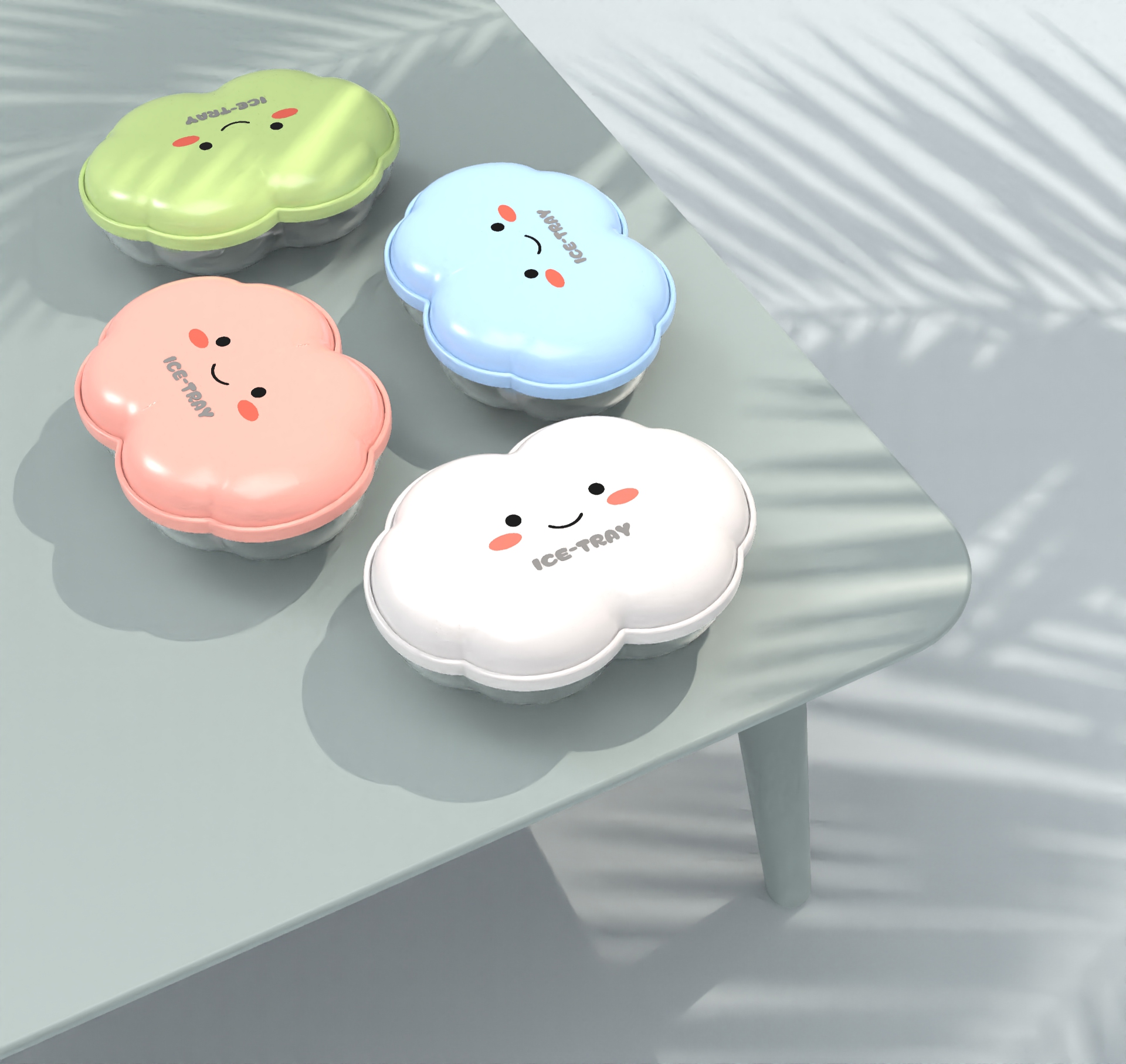 an industrial design，Original design，Innovative design，Ice lattice，cloud，Press out ice，