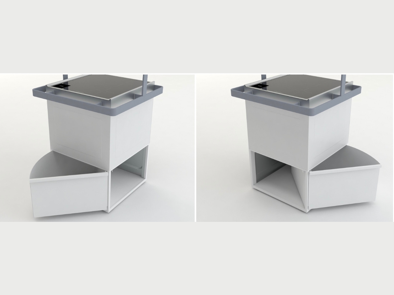 Peninsula，Shared kitchen，Multiplayer Cooking，cooking bench，