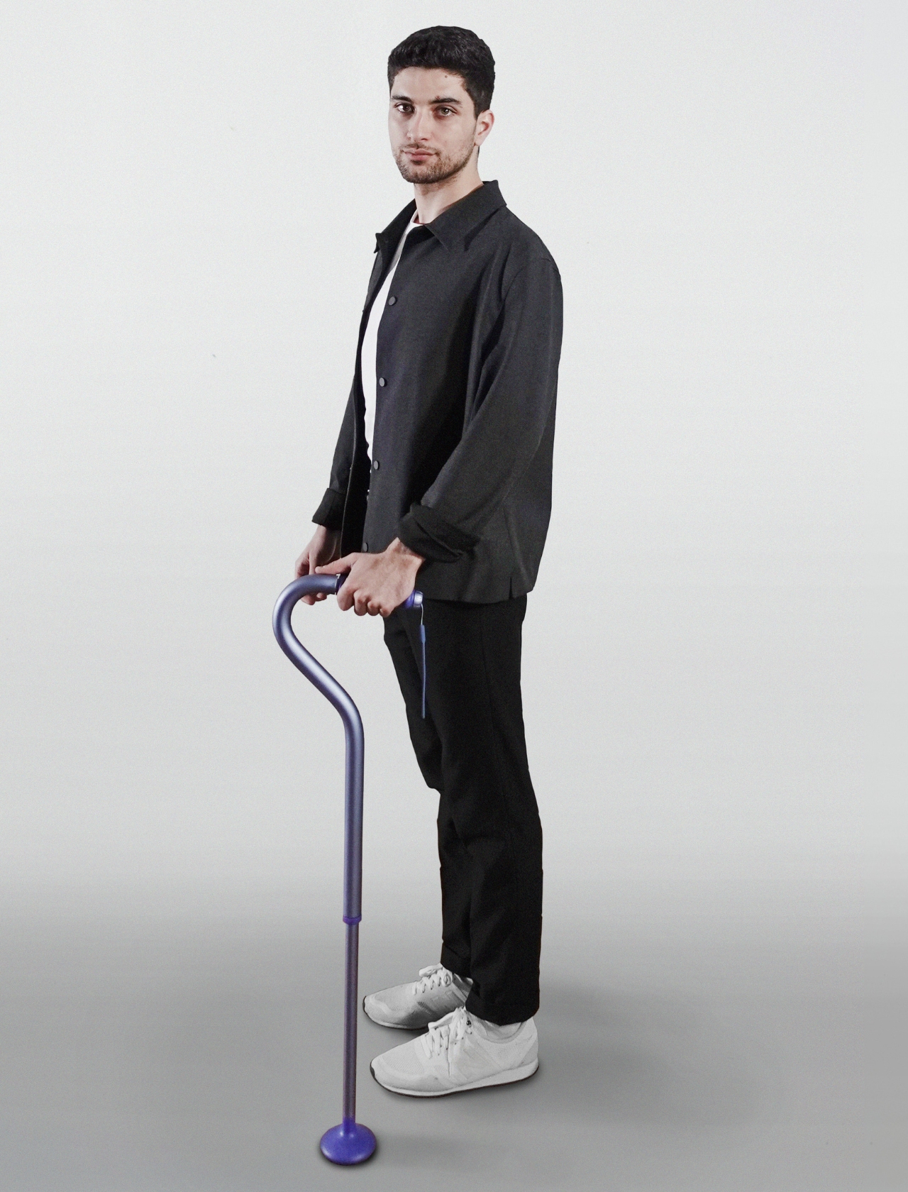 Pedestrian，modularization，auxiliary equipment，Barrier free design，Walking staff，