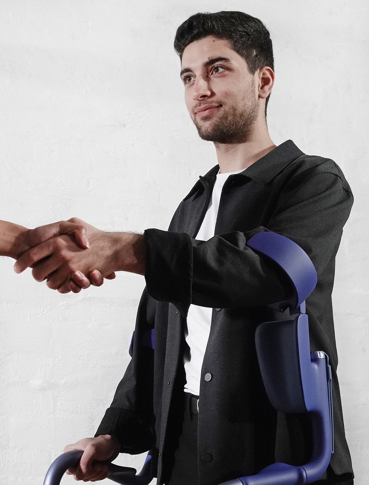 Pedestrian，modularization，auxiliary equipment，Barrier free design，Walking staff，