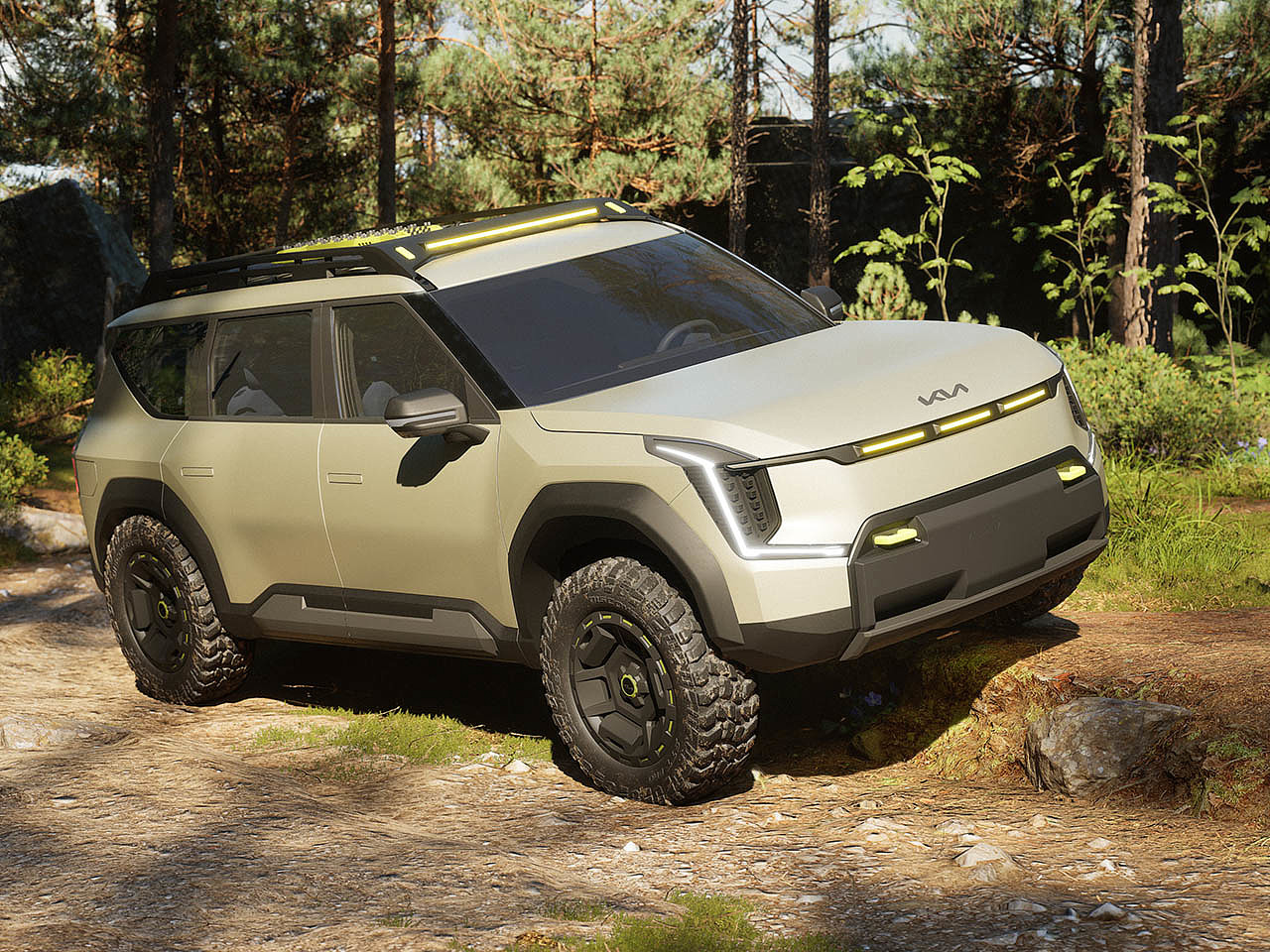 Off-road vehicle，kIa ，Van，Electric SUV，