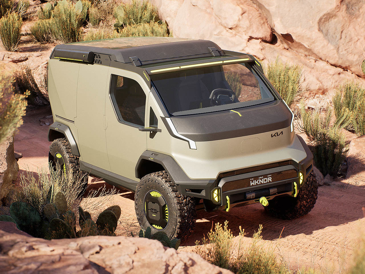 Off-road vehicle，kIa ，Van，Electric SUV，