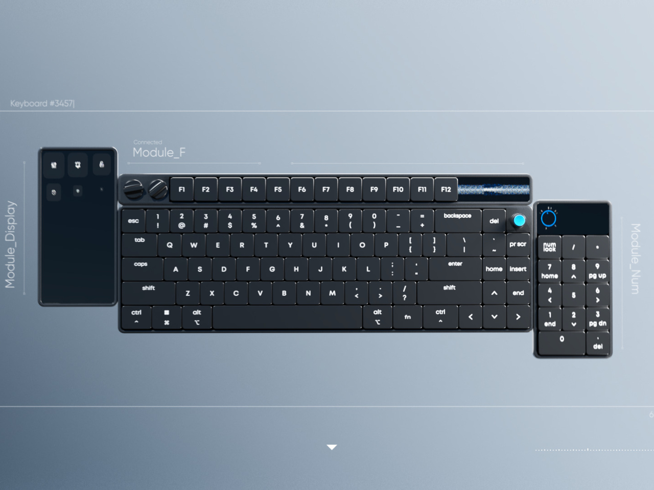 modularization，usability，Ergonomics，Keyboard Layout，