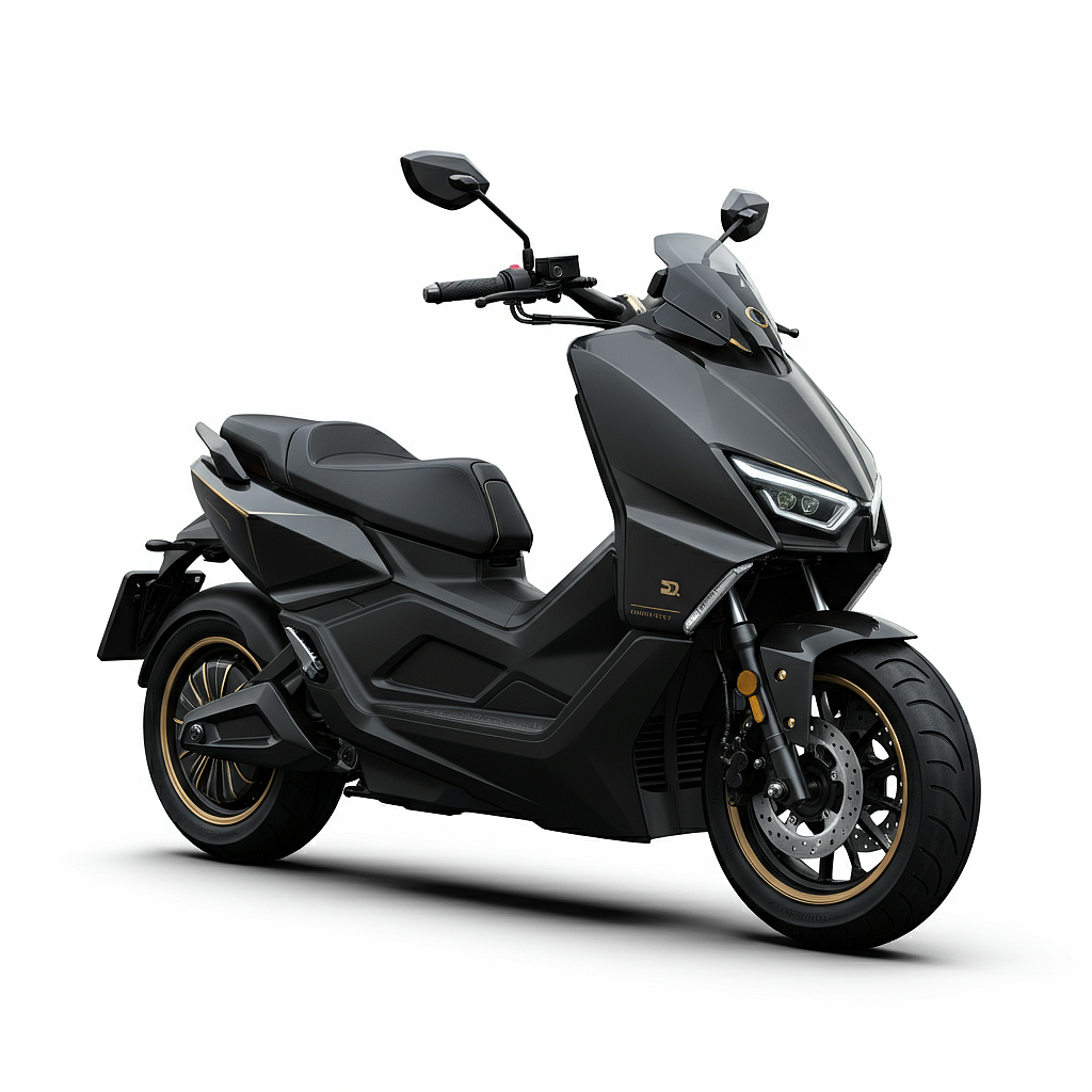 Futuristic electric car，High Performance Motorcycle，Urban travel new favorite，Integration of Technology and Aesthetics，Shadow Knight，