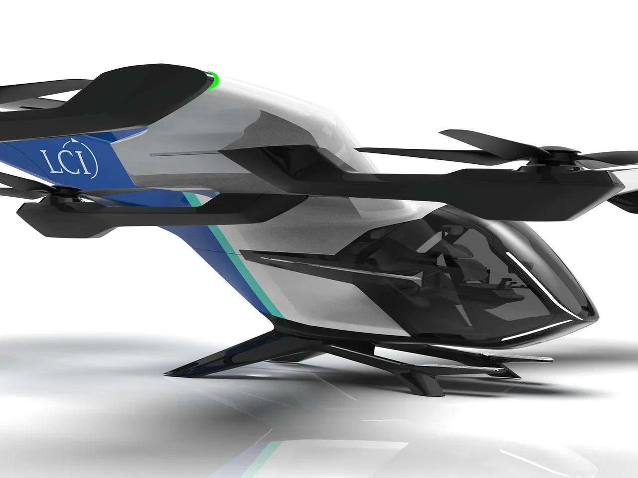 eVTOL，aircraft，vehicle，industrial design，