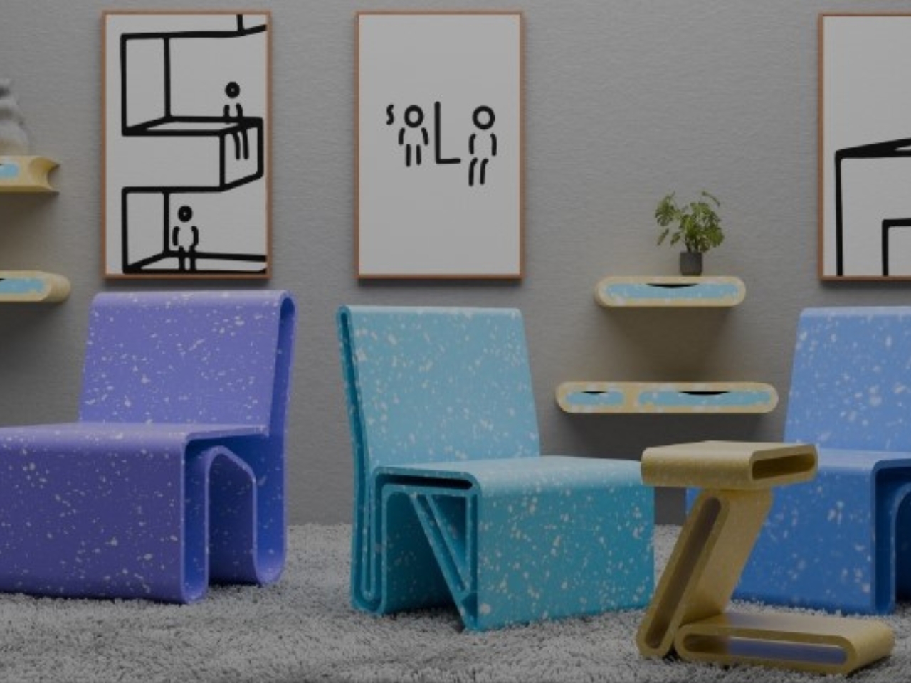 REVO，chair，conceptual design，furniture，