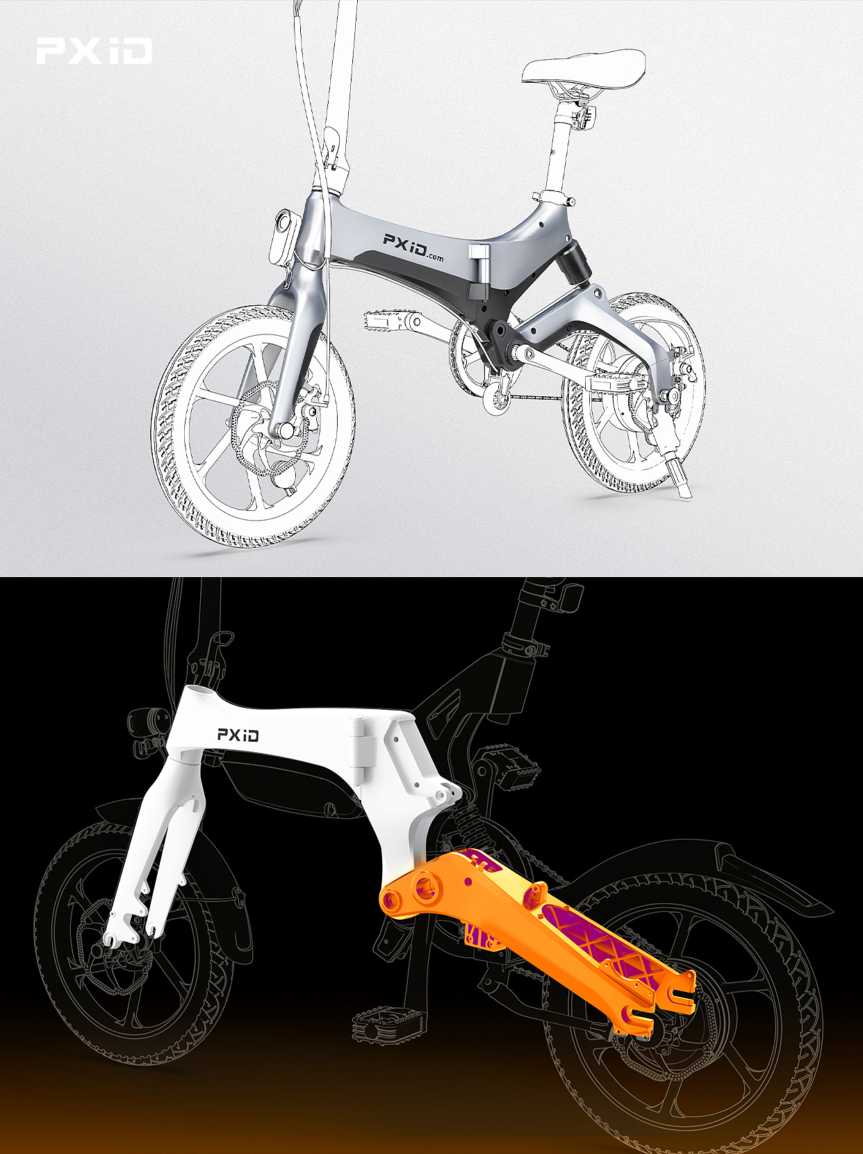 Frame structure，ODM，Structural design，Electric-assisted bicycle frame，Electric power bicycle design，