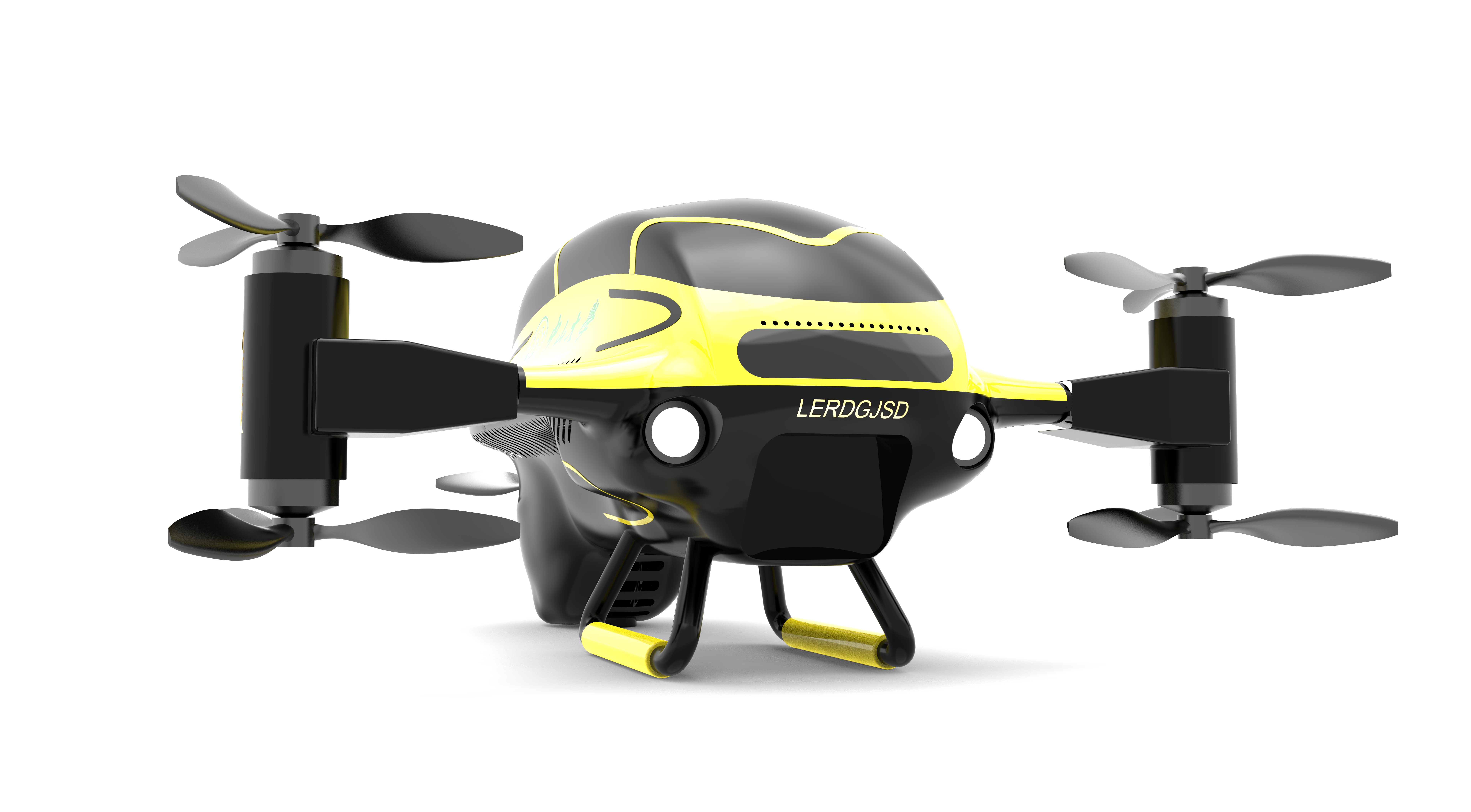 UAV，Design of Multi-rotor UAV，UAV Appearance Design，Aerocraft，industrial design，Lattice Industrial Design，