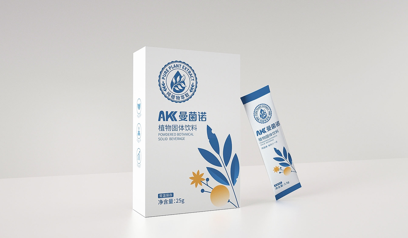 Solid Beverage Gift Box Packaging Design | Health Care Packaging Design，