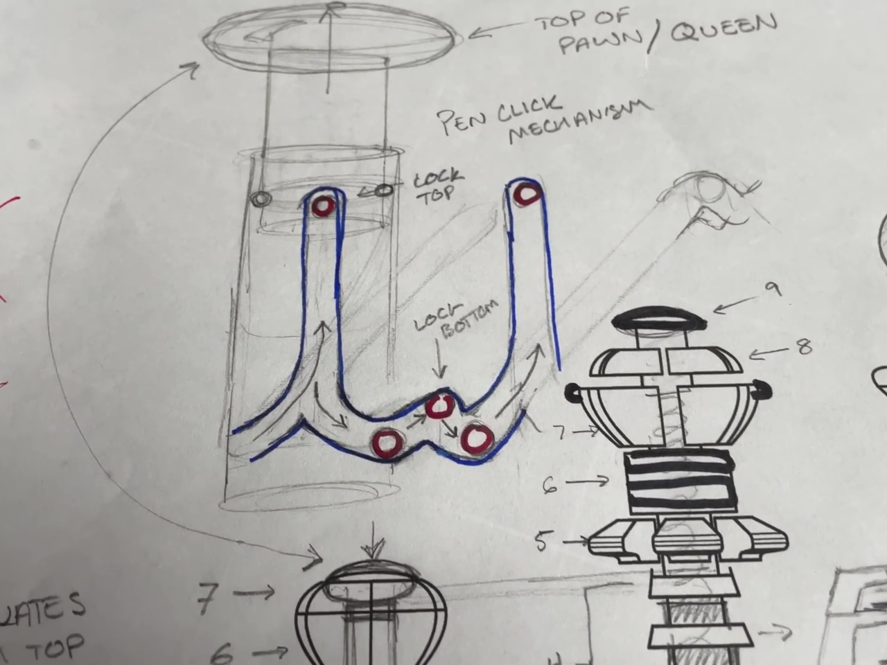 3D printing，Chess，magnet，Creative design，