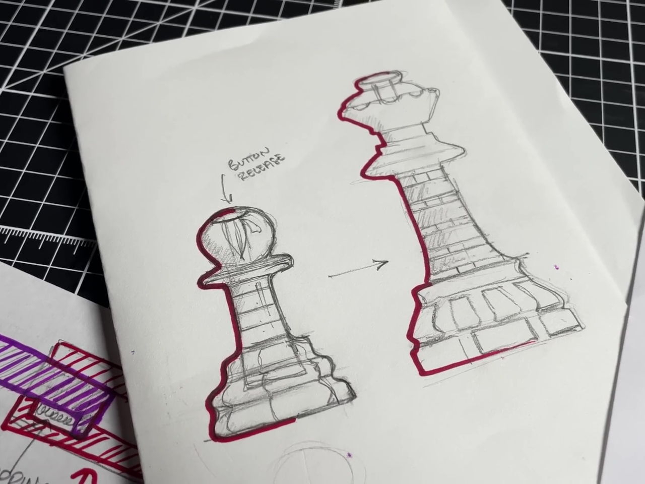 3D printing，Chess，magnet，Creative design，