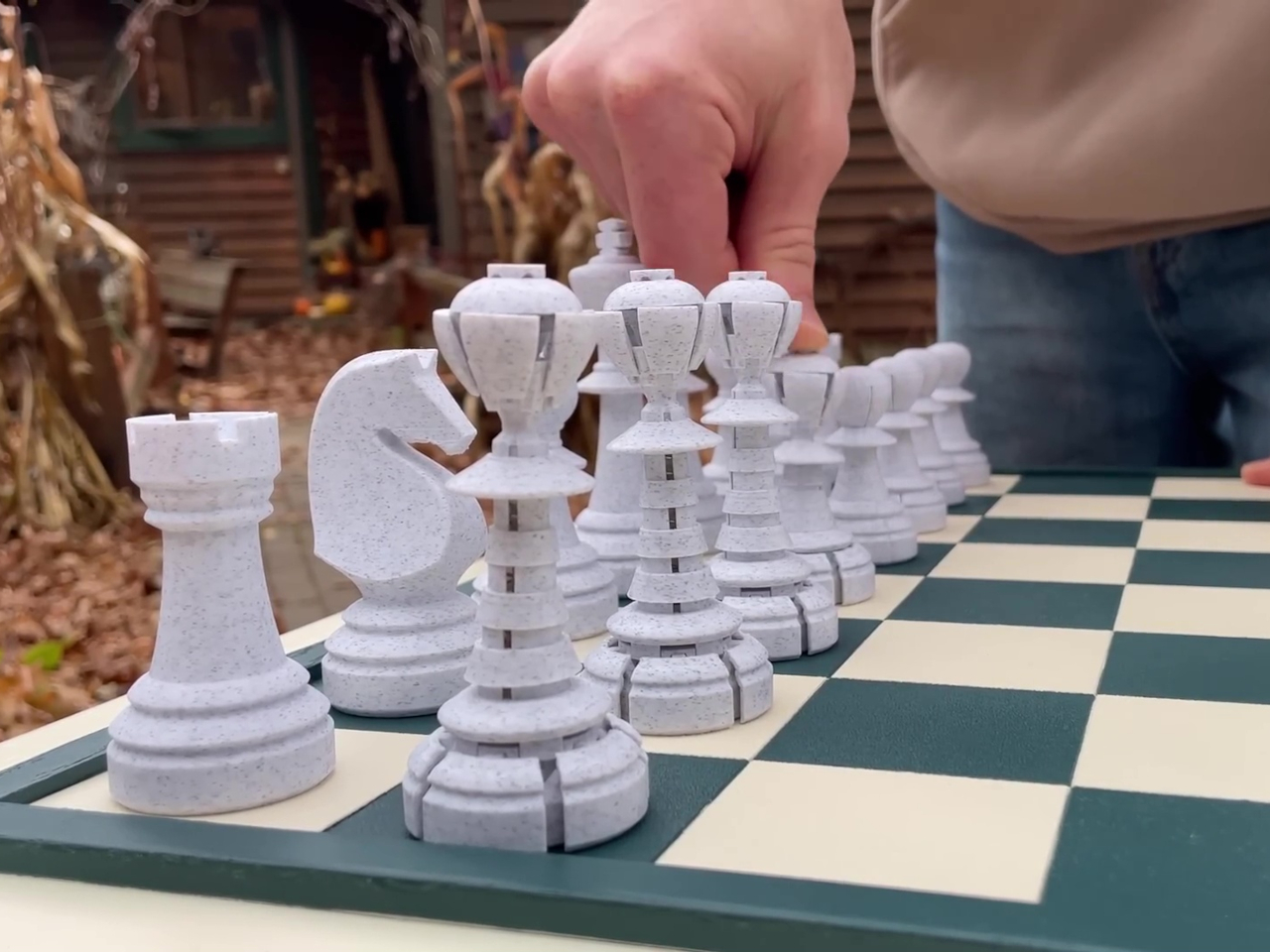 3D printing，Chess，magnet，Creative design，