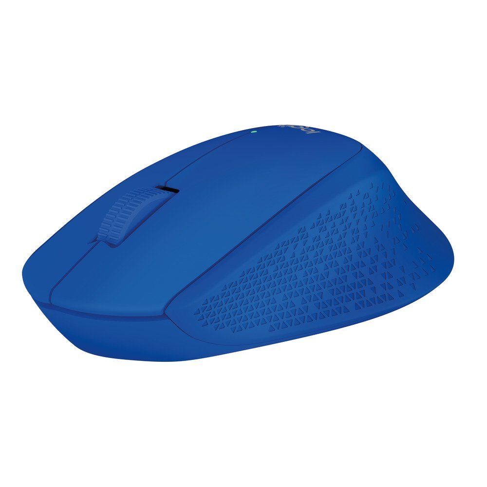 Logitech，mouse，blue，intelligence，wireless，