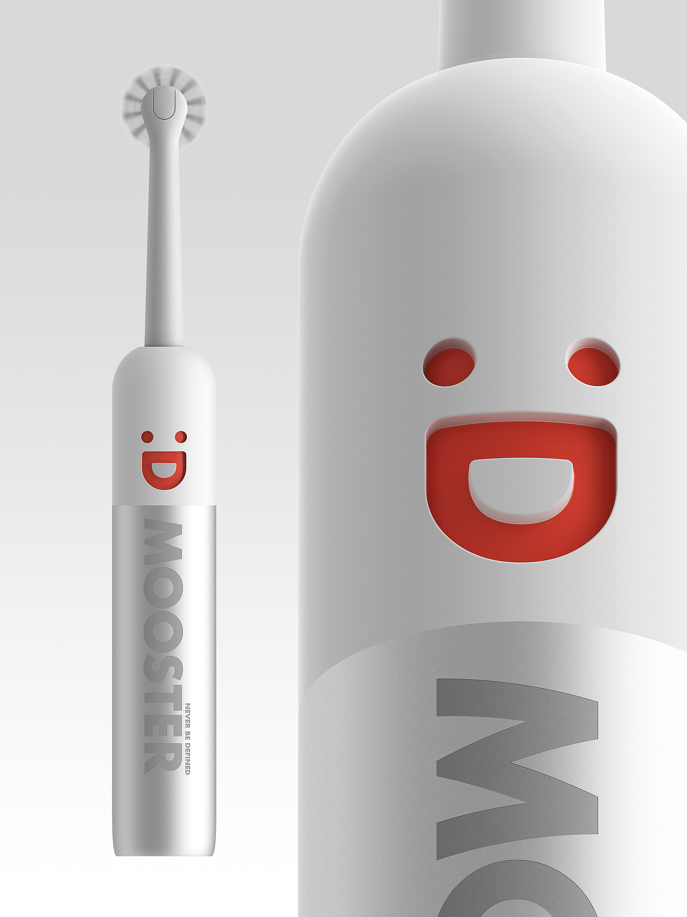 dmooster，Big Monster，Electric toothbrush，Jia Qing，Bath products，industrial design，toothbrush，Design，