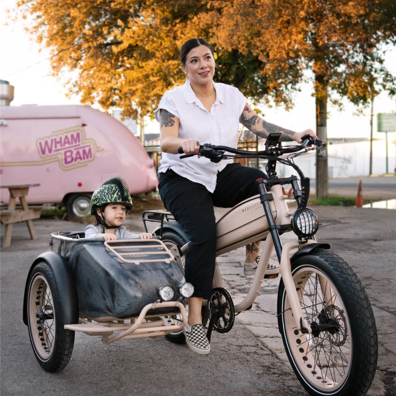 Electric bicycle，vehicle，originality，Electric Sidel，